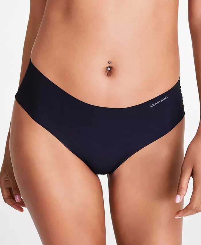 Невидимое нижнее белье-хипстер D3429 Calvin Klein, черный — фото 4