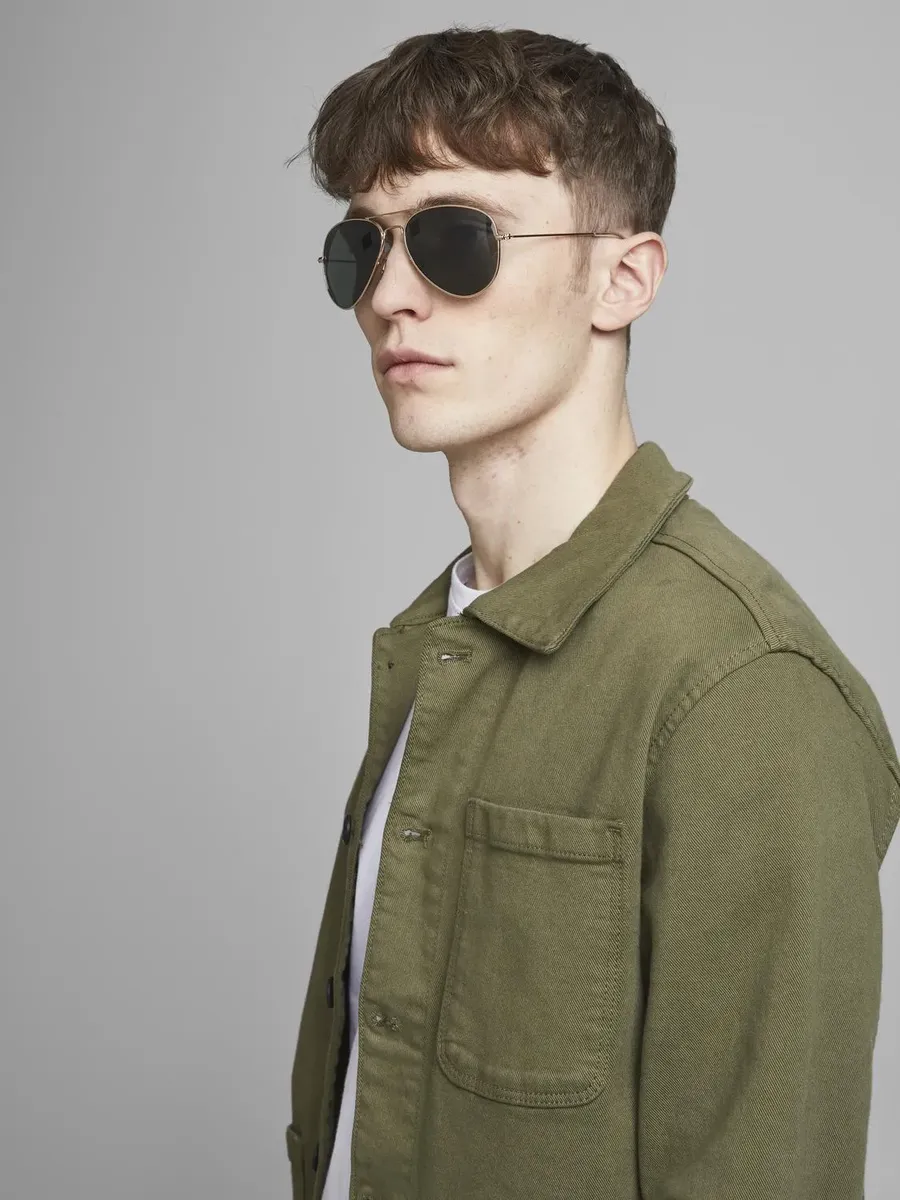 

Солнцезащитные очки Jack & Jones "JACRYDER SUNGLASSES NOOS", цвет Bright Gold