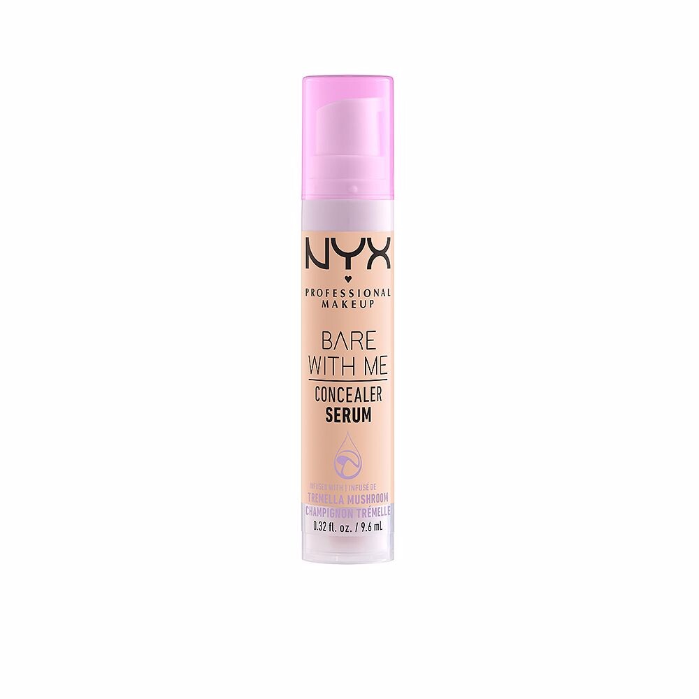 

Корректор макияжа Bare with me concealer serum Nyx professional make up, 9,6 мл, 03-vainilla