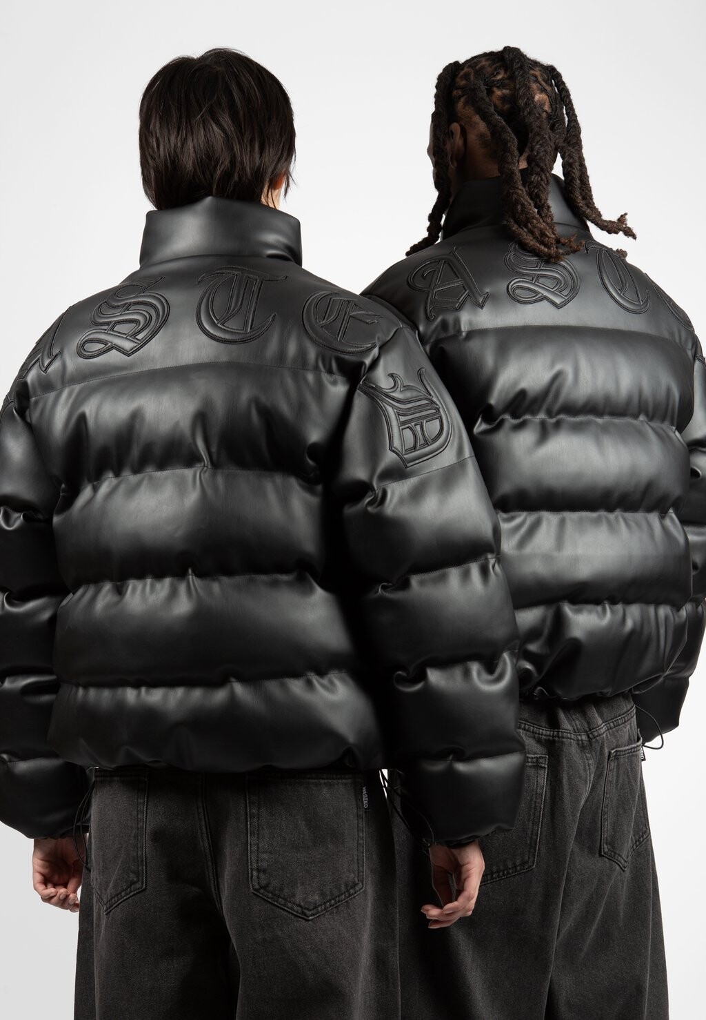 

Зимняя куртка KINGDOM CURVE PUFFER JACKET UNISEX Wasted Paris, черный
