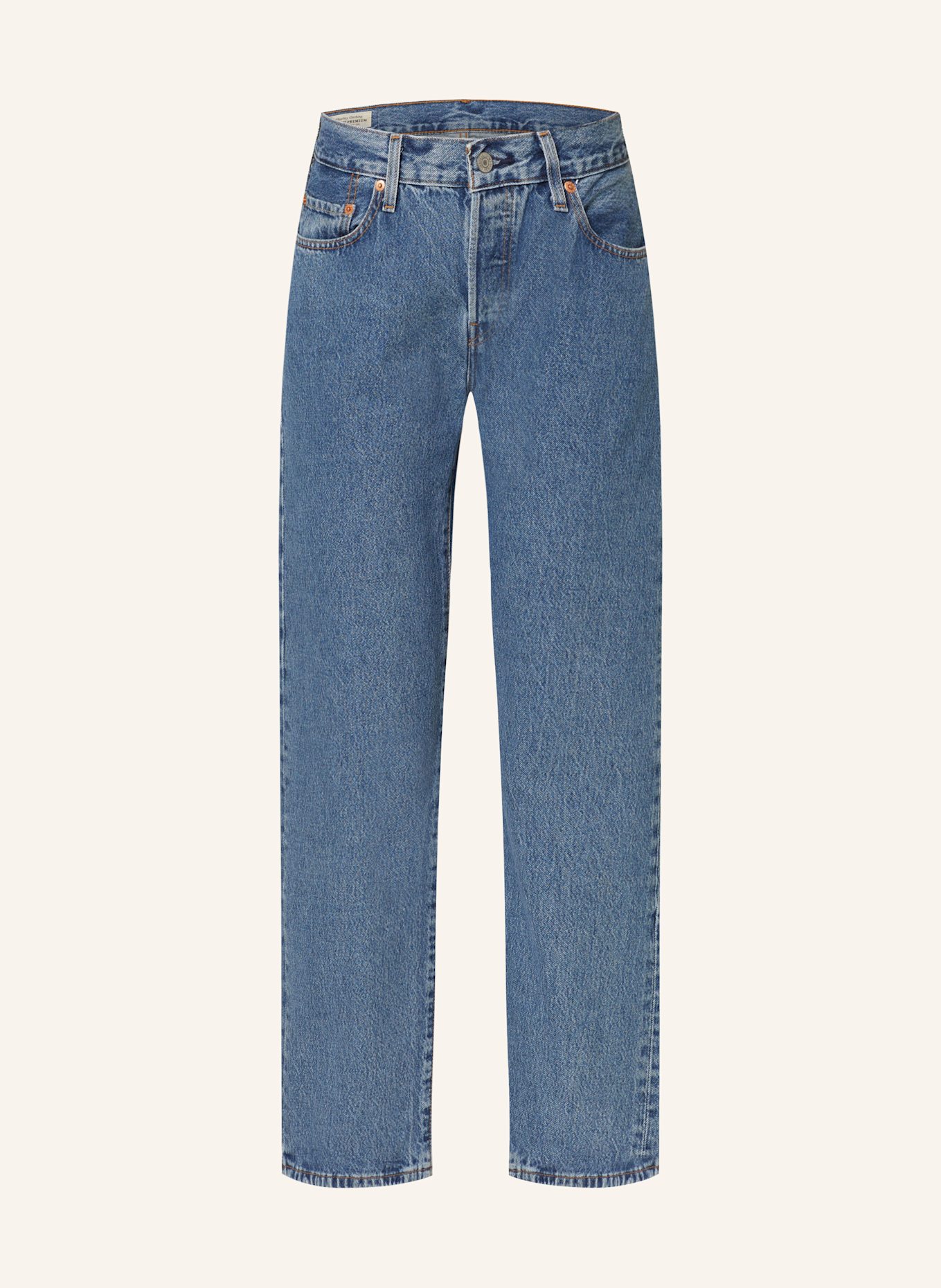 

Джинсы Mom 501 90-е до щиколотки Levi'S, индиго