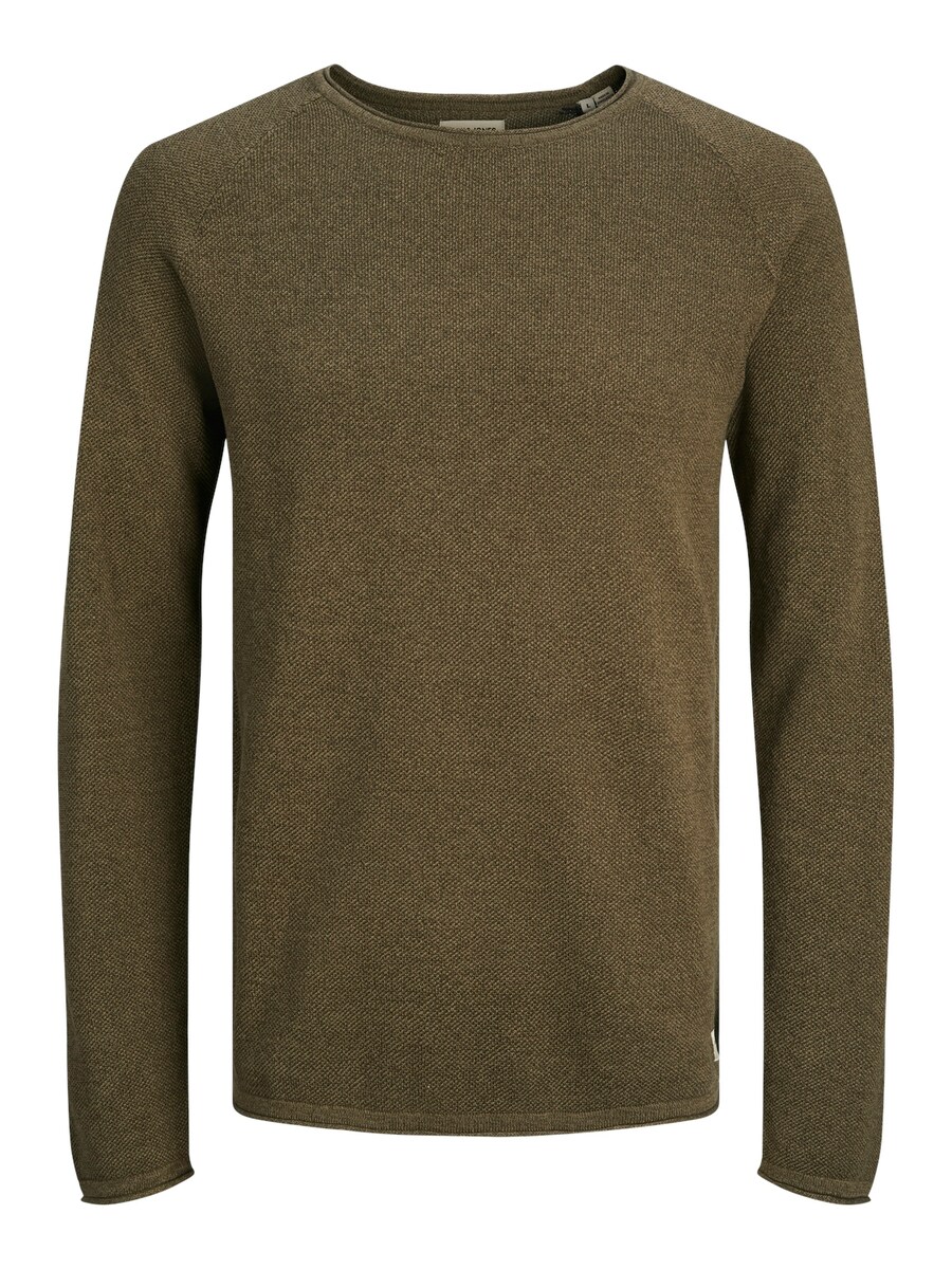 

Свитер JACK & JONES Regular fit Sweater JJEHill, цвет mottled brown