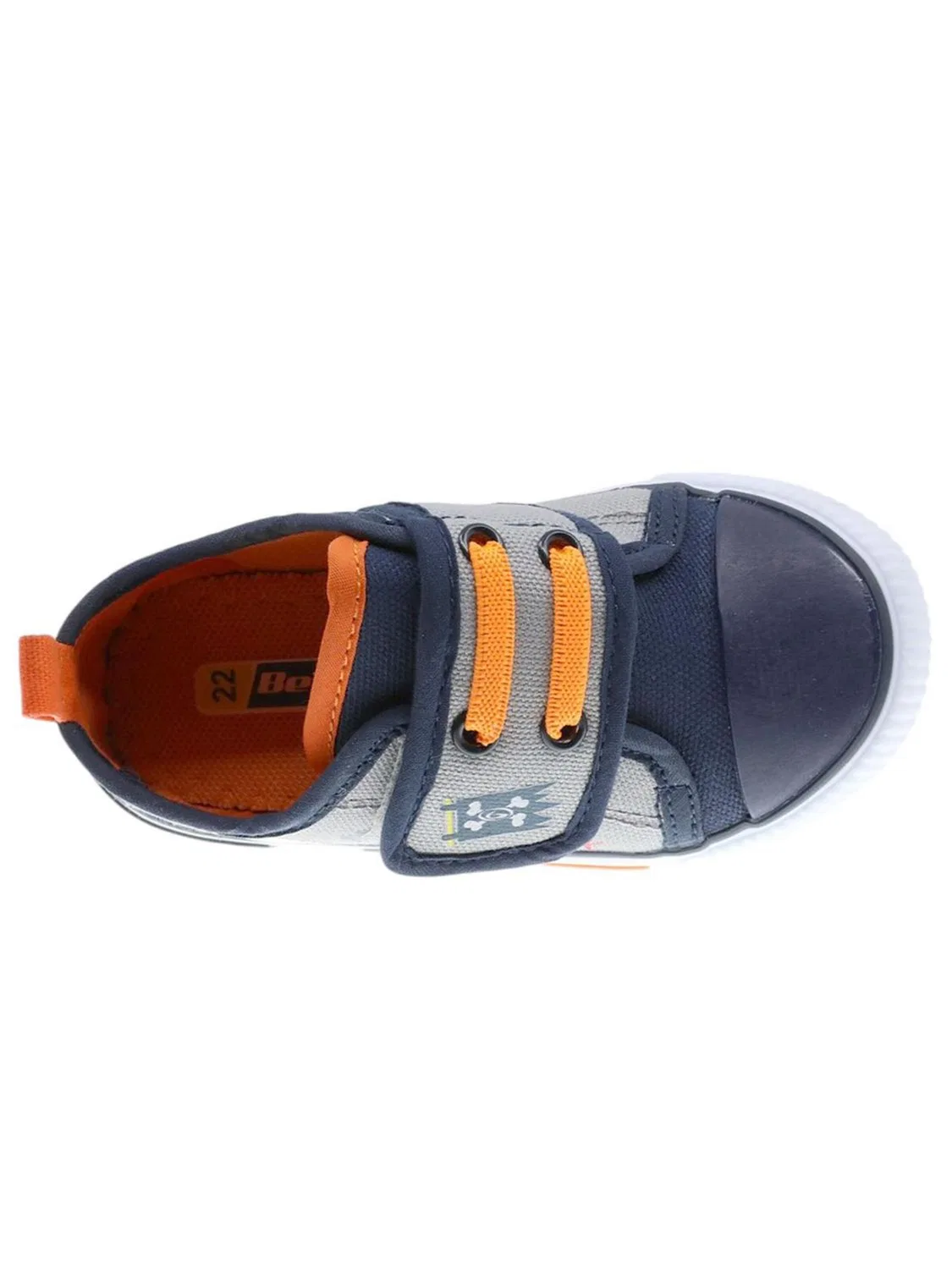 Кроссовки Beppi First Step серого цвета — фото 3