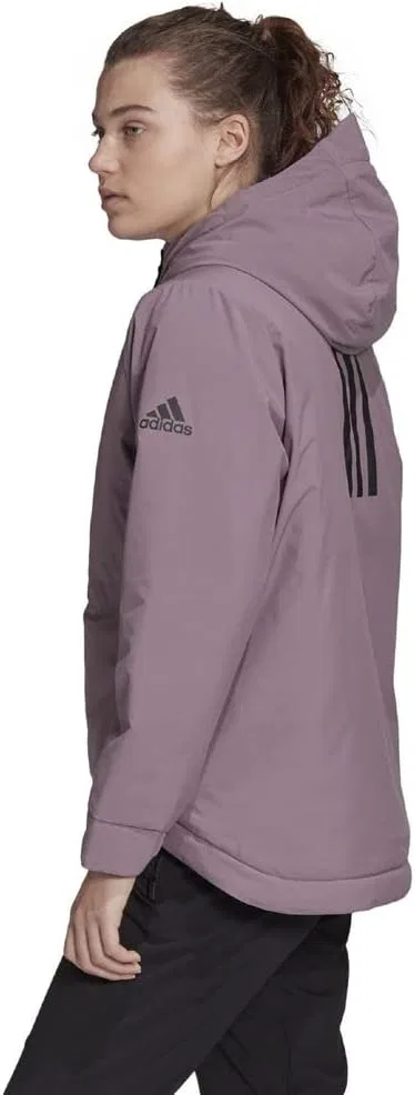 Женская куртка urban insulation adidas, Legacy Purple — фото 3