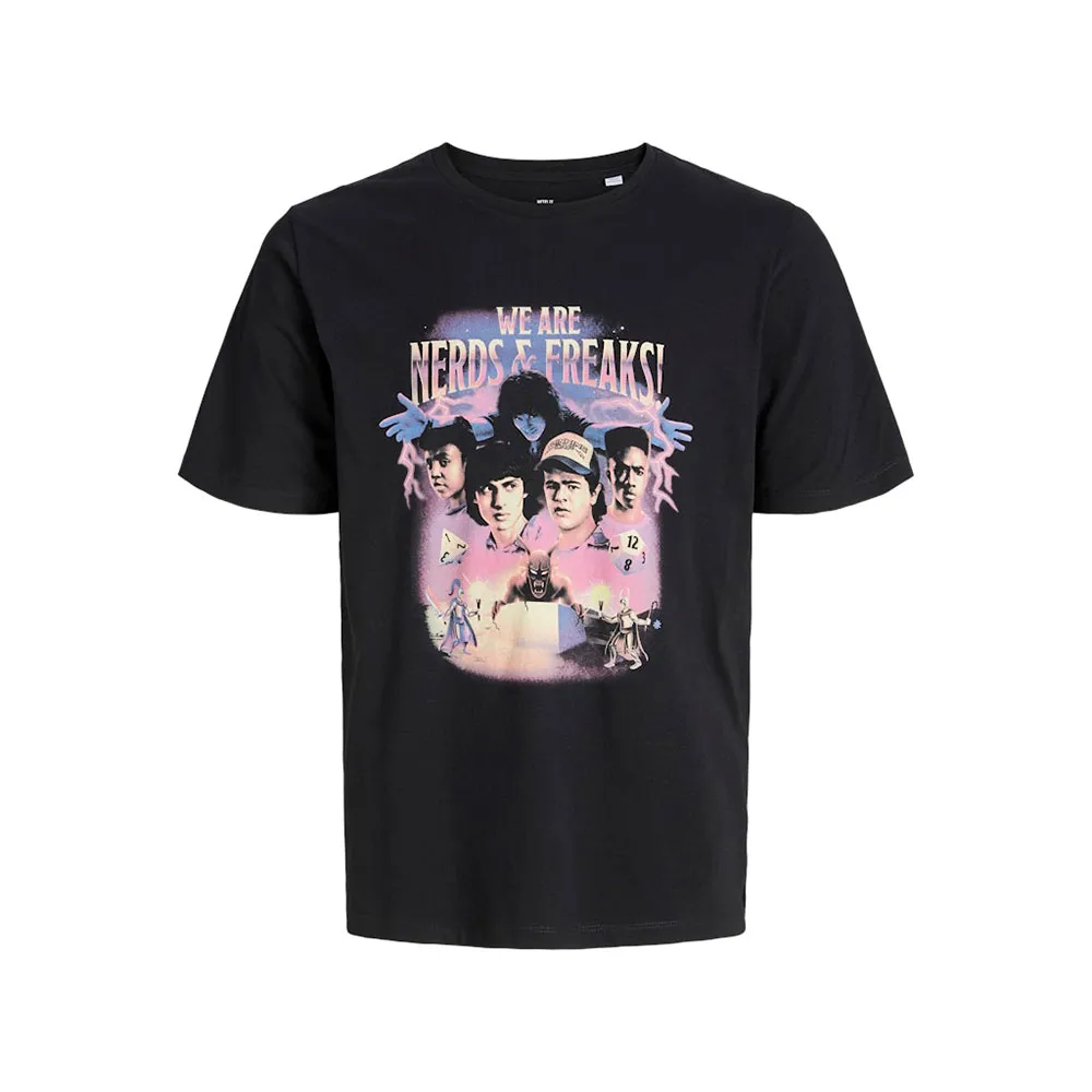 

Футболка с коротким рукавом Jack & Jones Stranger, черный