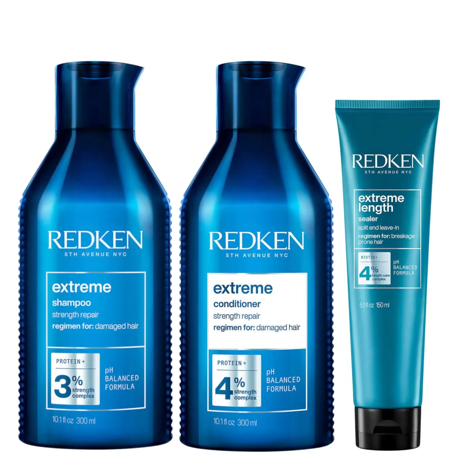 

Набор несмываемых шампуней, кондиционера и силера Extreme Extreme Redken