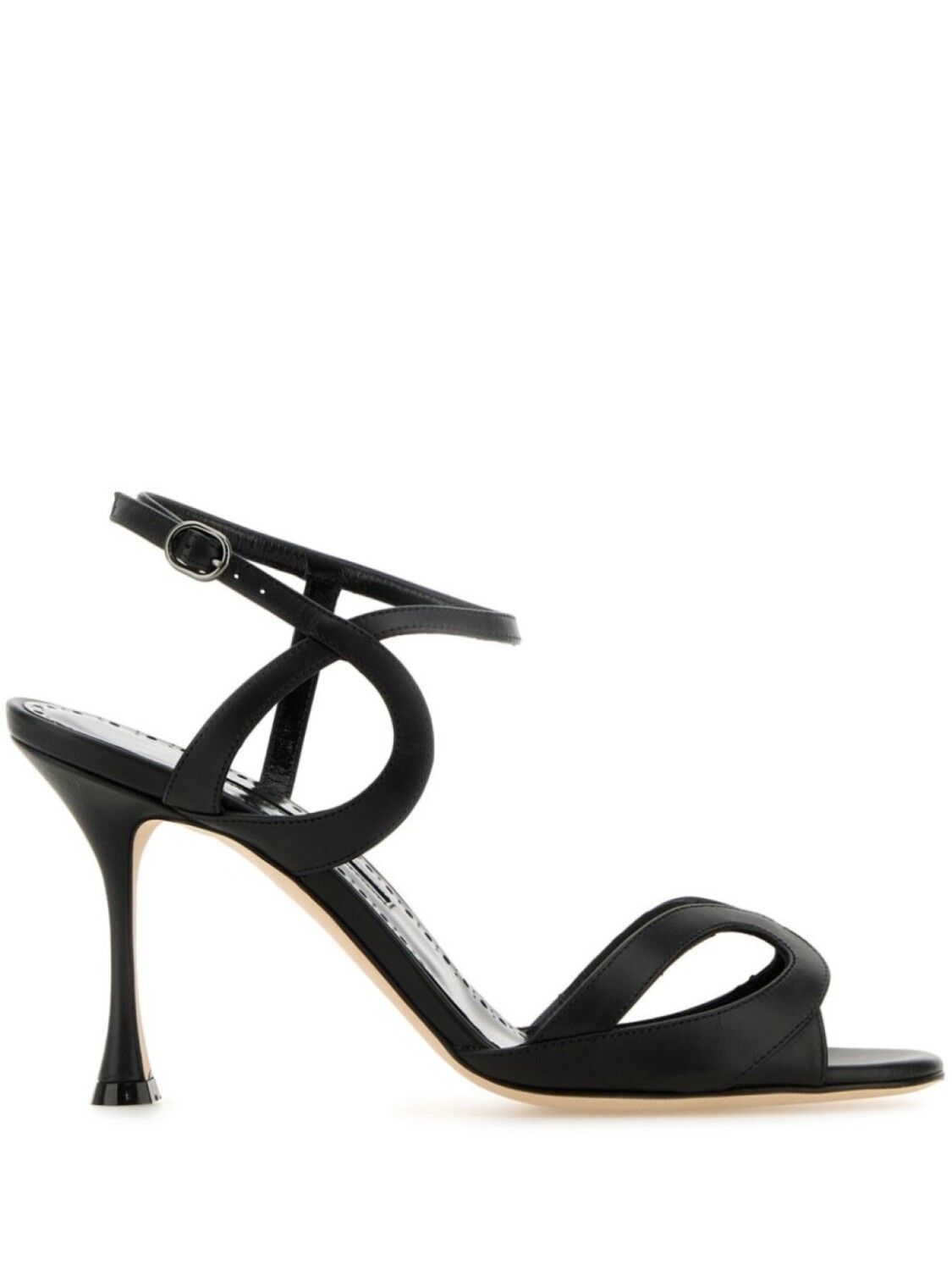 Сандалии Elfajrsan 90 мм Manolo Blahnik, черный