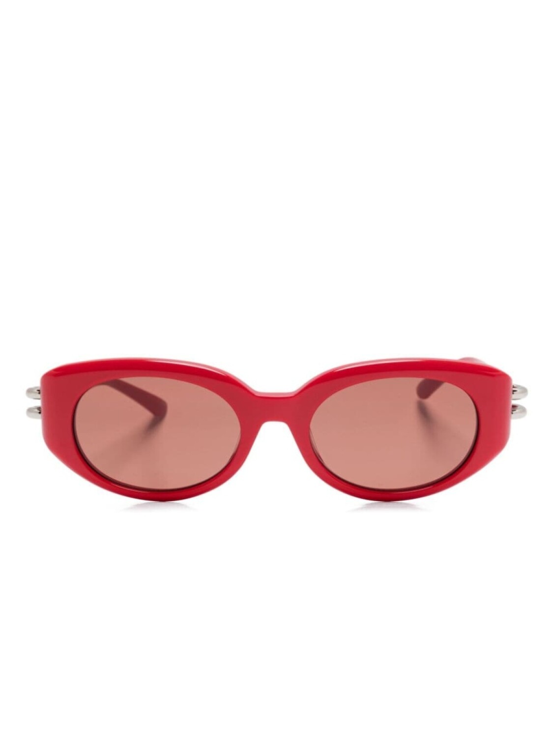 

Солнцезащитные очки AM0469S Alexander McQueen Eyewear, красный