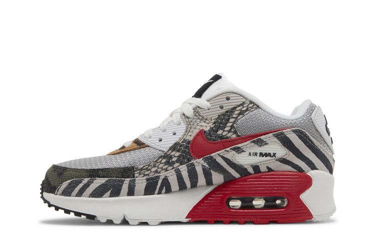 Кроссовки Nike Air Max 90 GS 'Tunnel Walk', разноцветный — фото 4