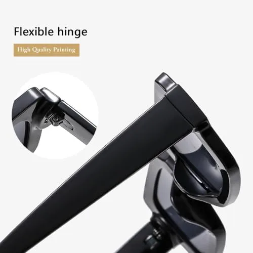 

Квадратные панк-солнцезащитные очки. Модный простой дизайн для защиты от солнца на открытом воздухе. Солнцезащитные очки для защиты от солнца MTZJH, Black Smoke