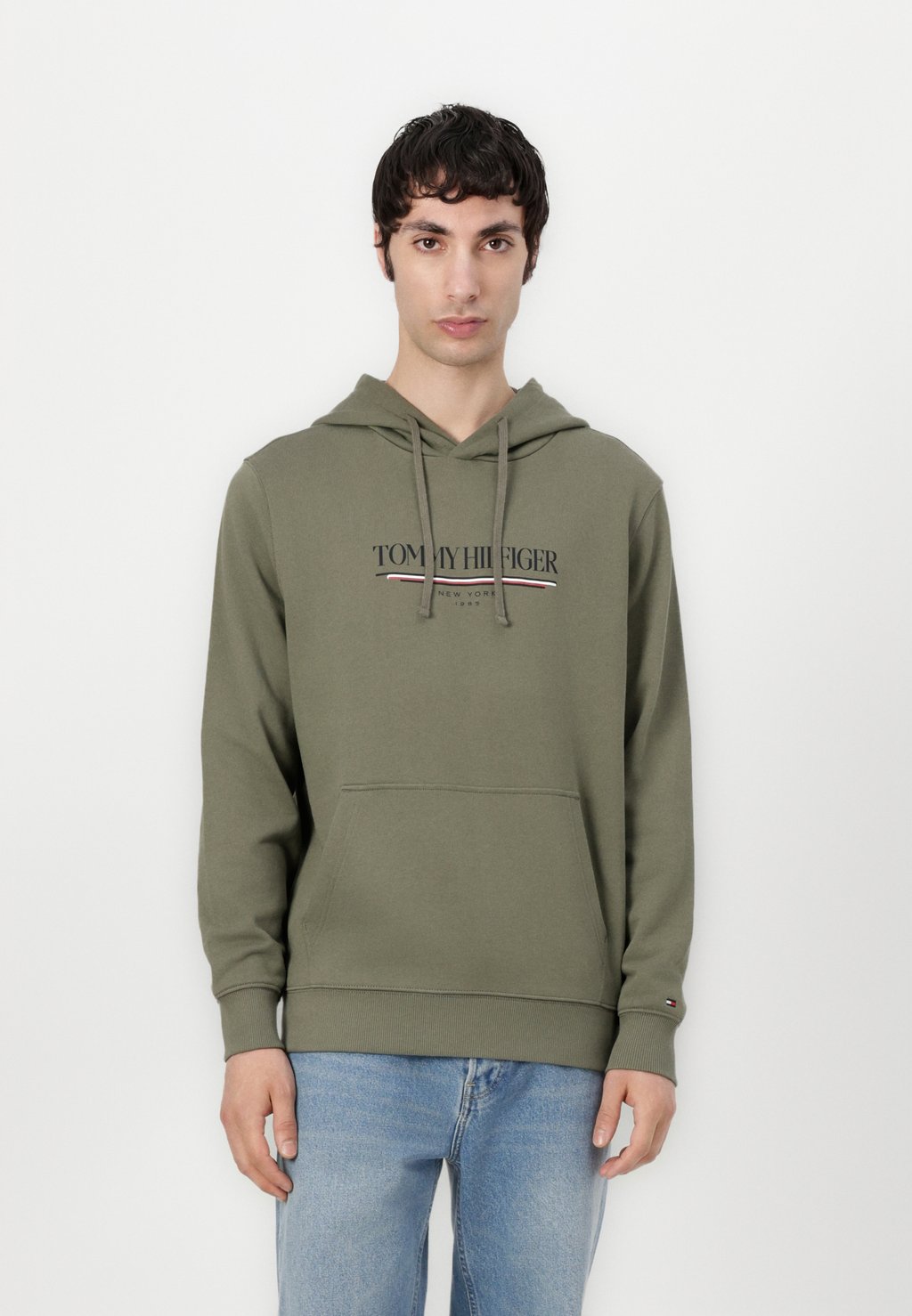 

Толстовка с капюшоном BRAND LOVE HOODIE Tommy Hilfiger, темно-зеленый