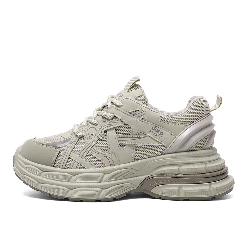 

Кроссовки JEEP SPIRIT Chunky Sneakers Women's Low-top, светло-серый