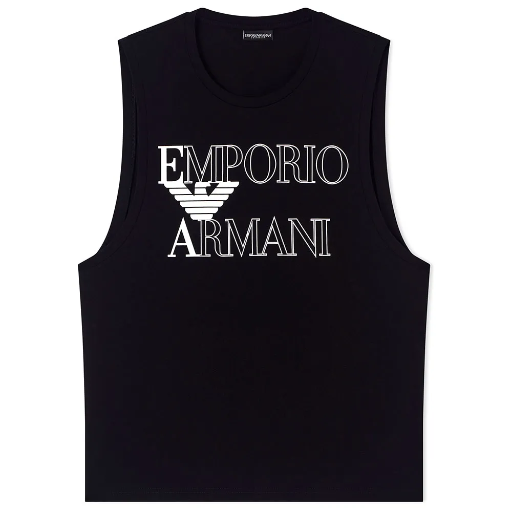Футболка без рукавов Emporio Armani EM000572_AF20434, черный — фото 3