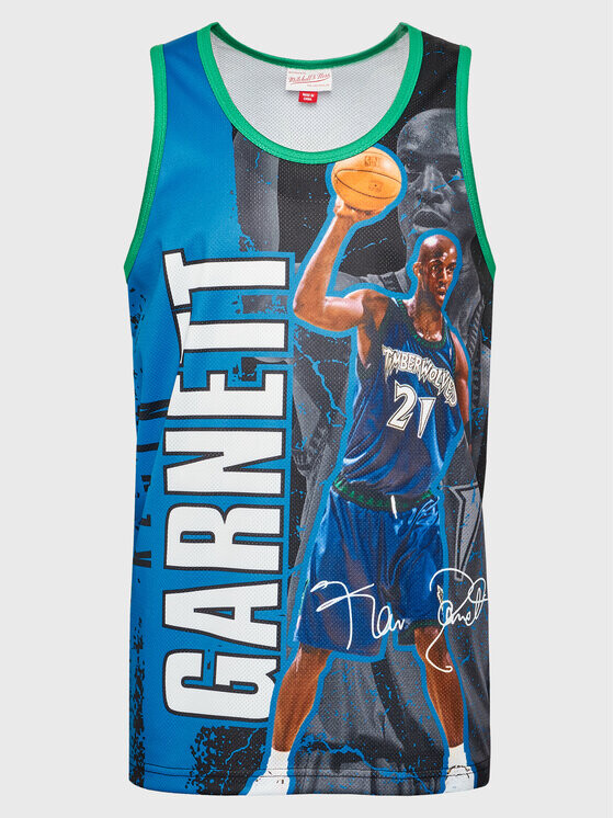 

Майка стандартной посадки Mitchell & Ness, синий