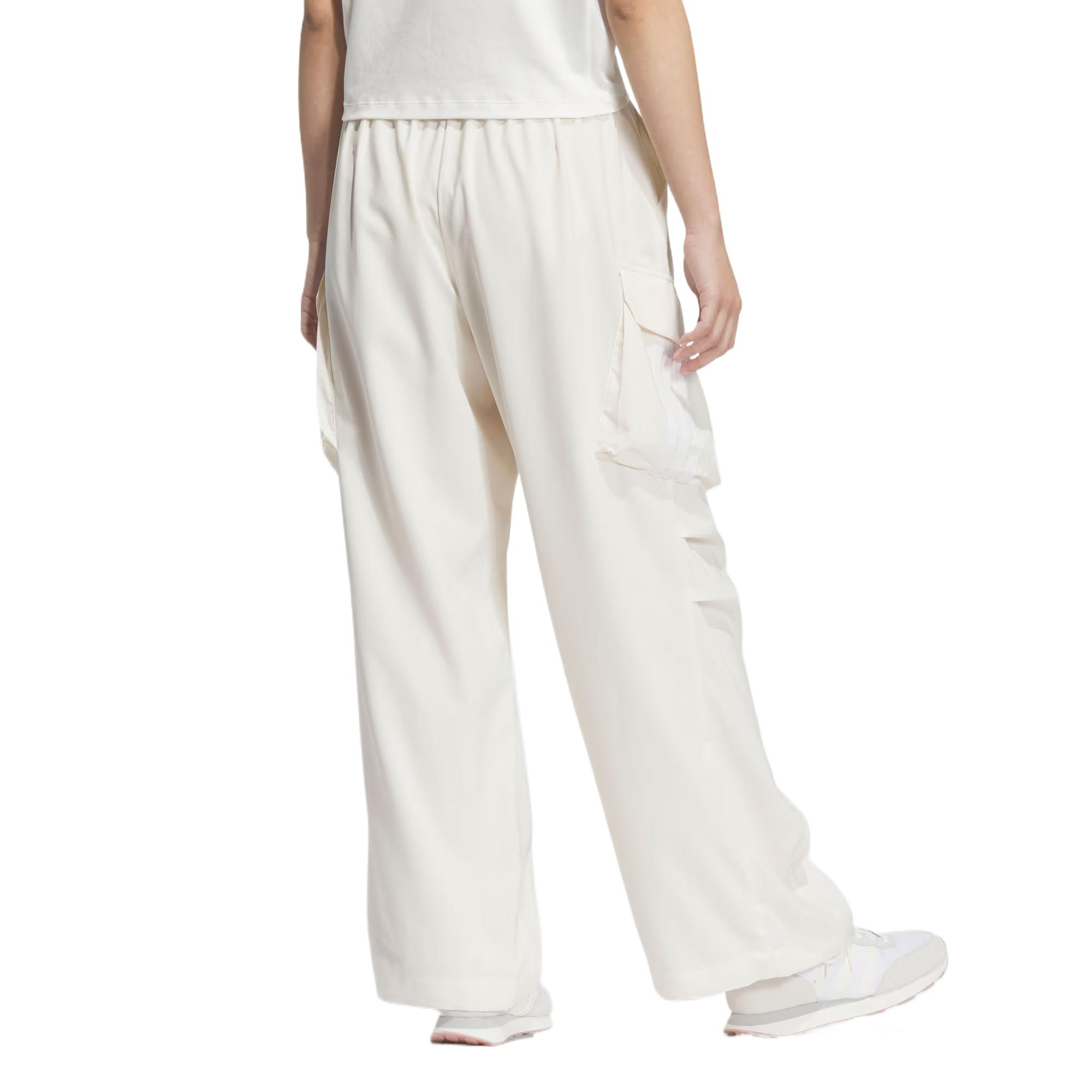Adidas Брюки cargo climacool woven tracksuit женские wonder white — фото 4