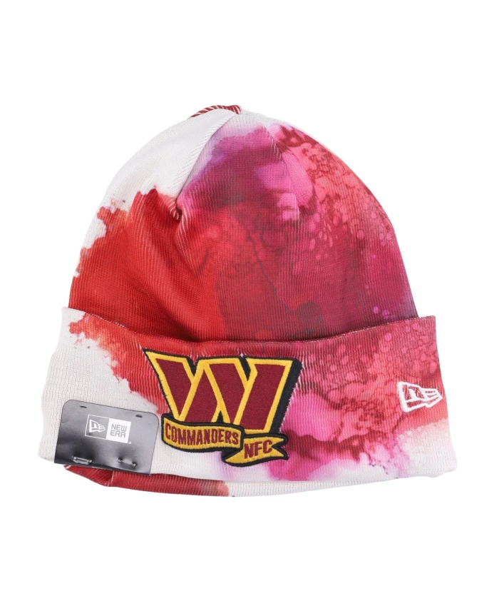 

Вязаная шапка NFL Sideline Ink Washington Commanders New Era, мультиколор