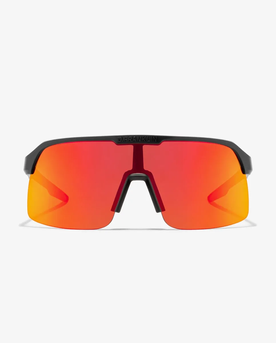 

Унисекс спортивные солнцезащитные очки Wind fifty D.Franklin, красный
