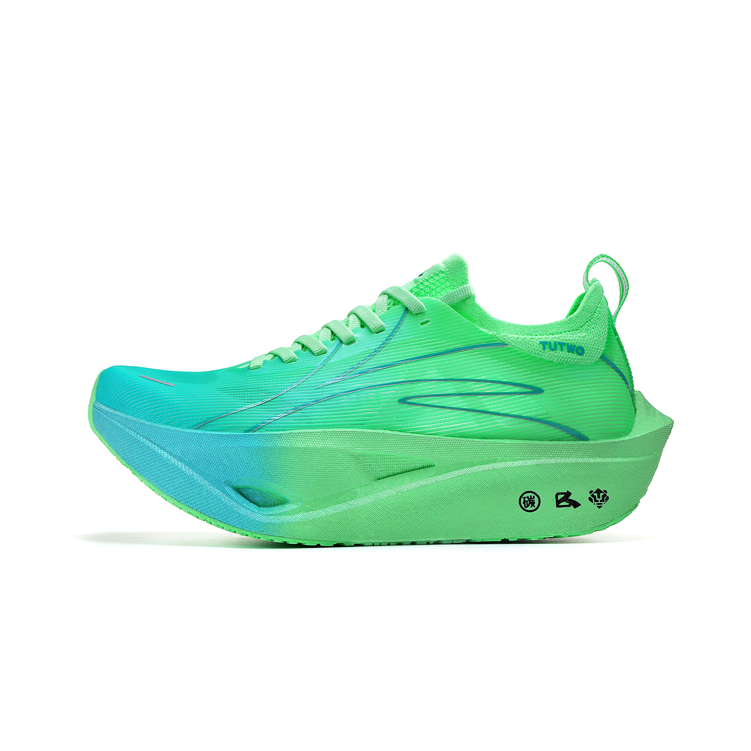 

TUTU Амортизирующие дышащие влагоотводящие низкие кроссовки для повседневных тренировок и бега унисекс красные и синие непарные аквамариновые и тенево-синие