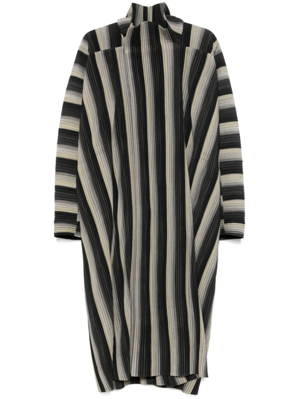 

Homme Plissé Issey Miyake пальто RB_Stripes 2, серый