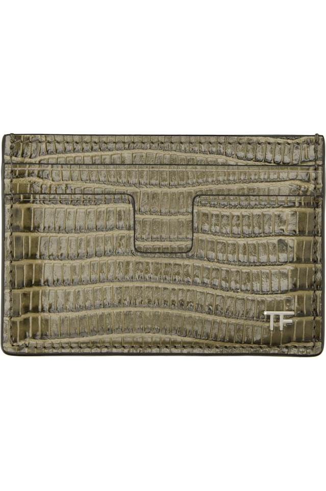 

Tom Ford Держатель для карточек с надписью "Хаки"