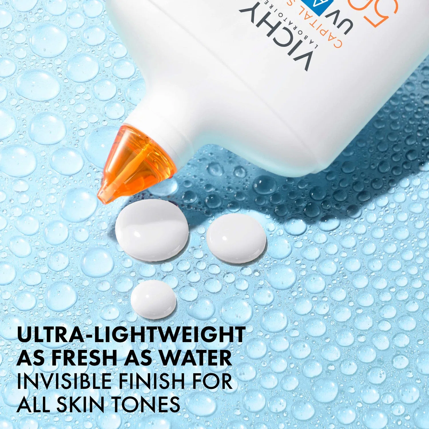Capital Soleil UV Aqua Hydrating Invisible Fluid SPF 50 50 мл Vichy — фото 3