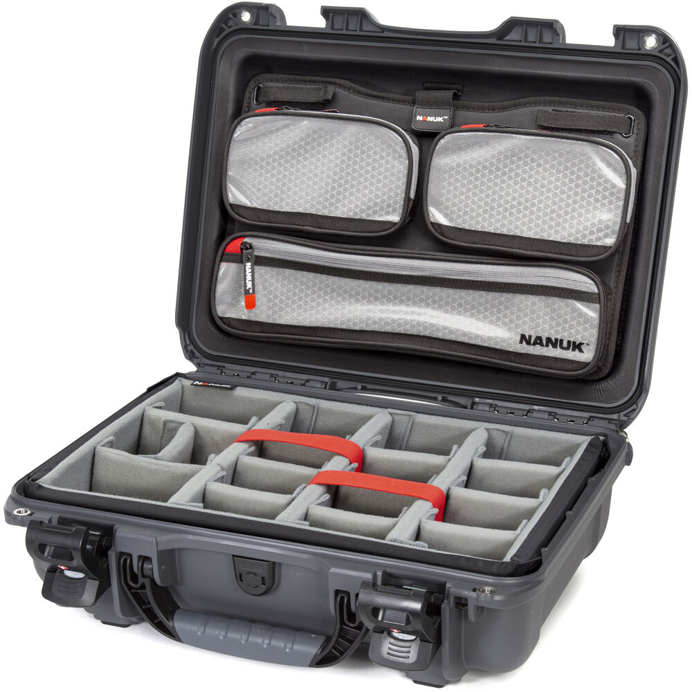 

Комплект для фотоаппарата Nanuk 923 Hard Case Pro (графит, 16,7 л)
