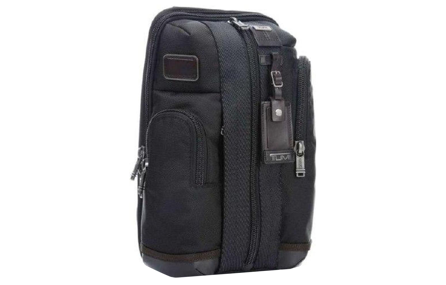 

Нейлоновая поясная сумка, поясная сумка, плечевая сумка, кроссбоди обычная мужская черная TUMI