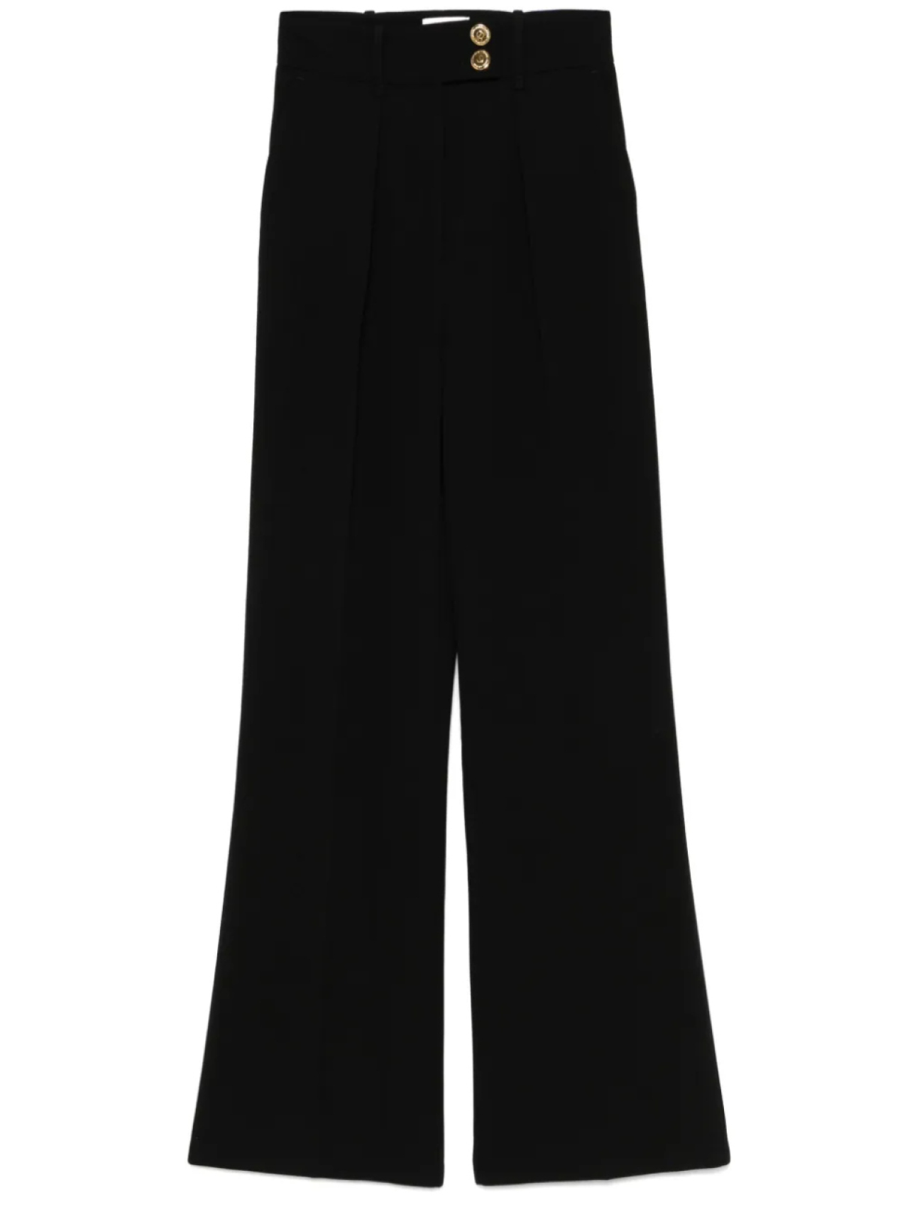 

Креповые брюки Elisabetta Franchi, черный