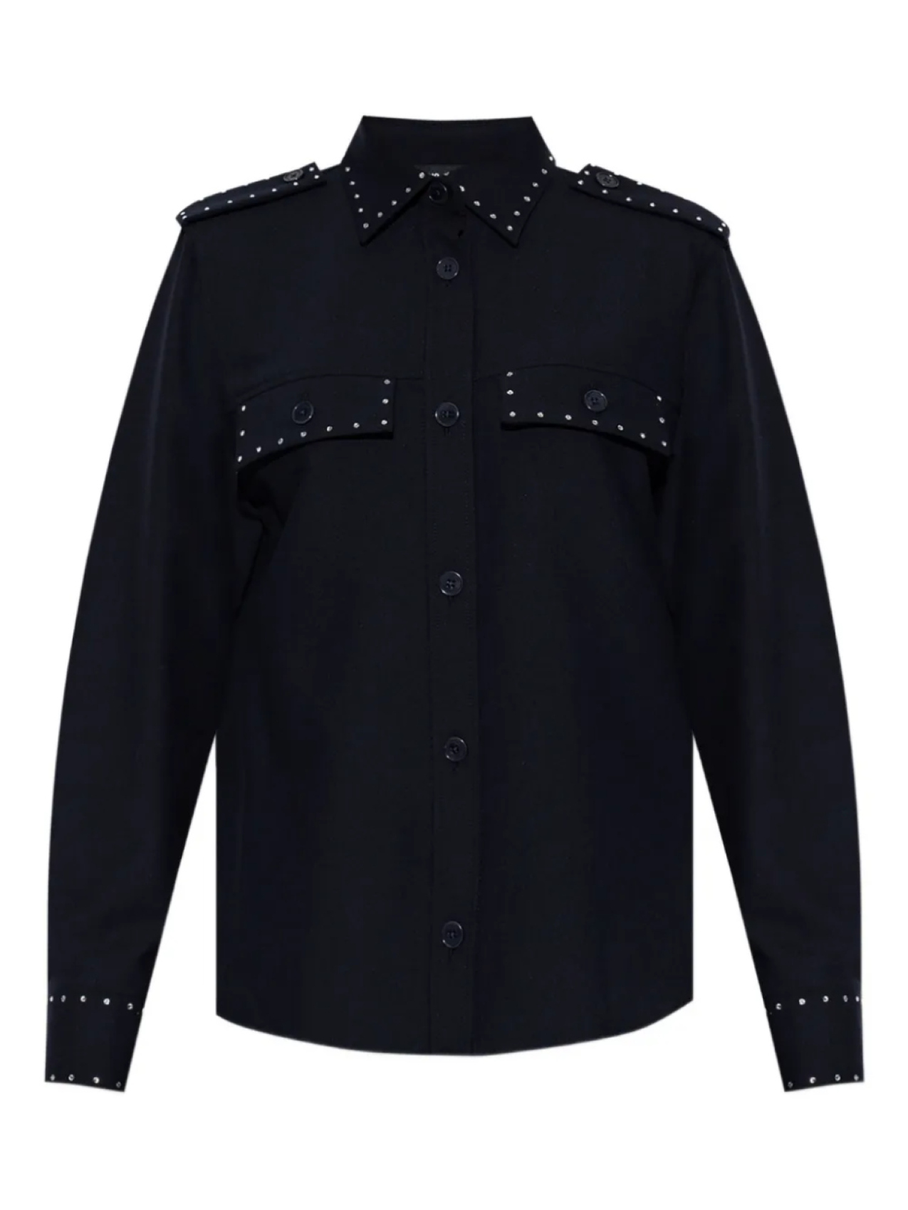 

Рубашка, украшенная заклепками Zadig&Voltaire, черный