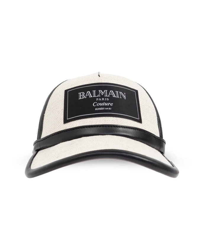 

Кепка с логотипом Balmain, бежевый