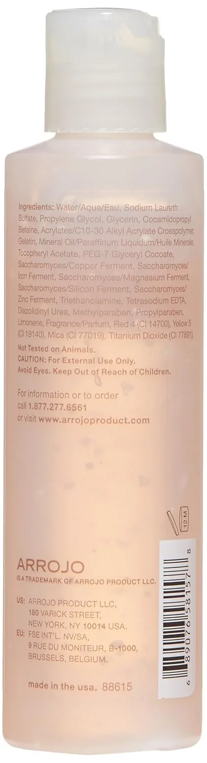 Гель для умывания Arrojo — Очищающее средство для лица Daily Facial Cleanser с увлажняющими микрогранулами и, 170 г — фото 2