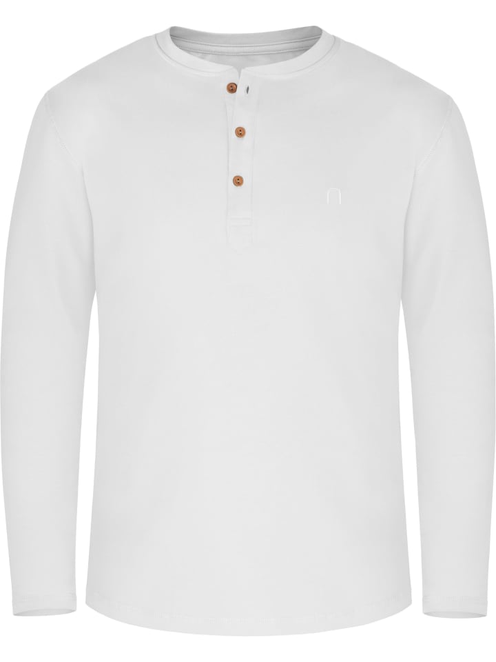 

Мужская рубашка с длинными рукавами из органического хлопка Neuville белого цвета normani