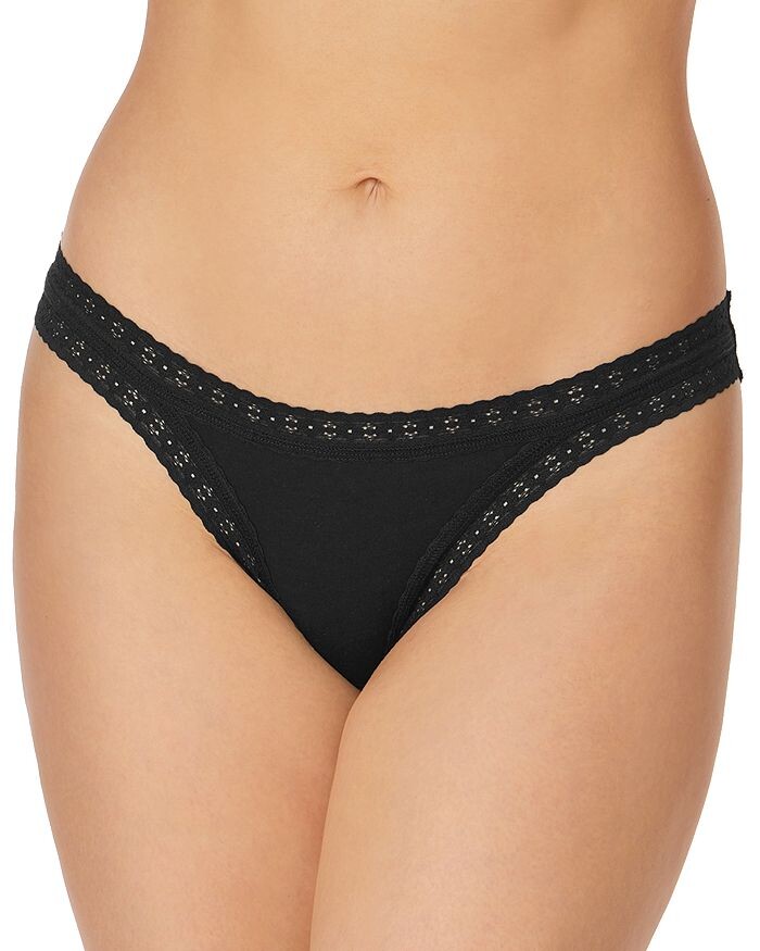 

Hanky ​​Panky Dream Бразильское бикини из модала с кружевной отделкой Hanky Panky, черный