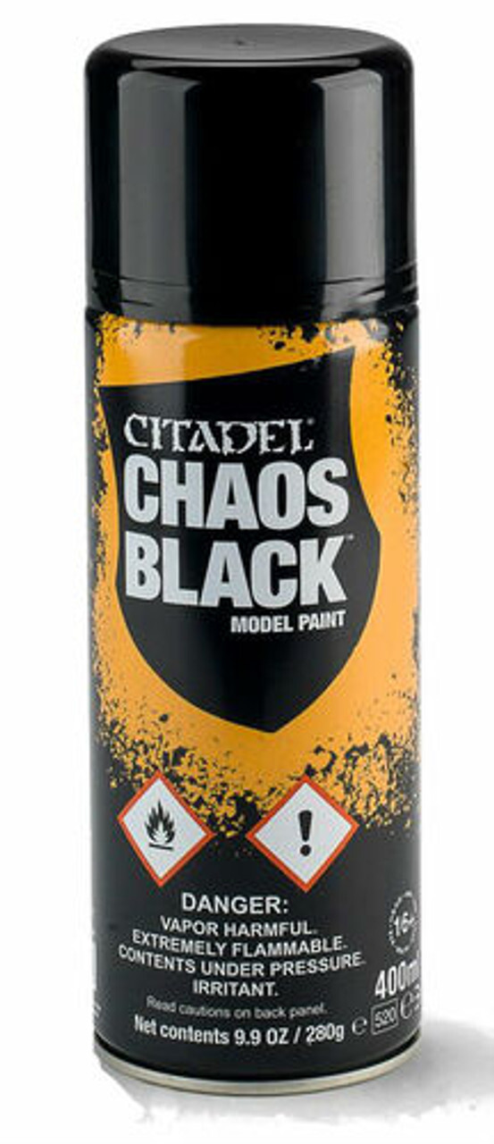 

Аксессуары Citadel Paint: Chaos Black Spray