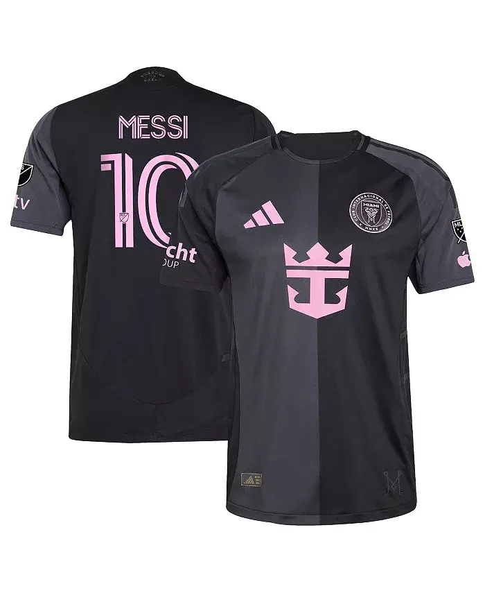

Мужская футболка Lionel Messi Black Inter Miami CF 2025 The Fortitude Kit Authentic Player Jersey adidas