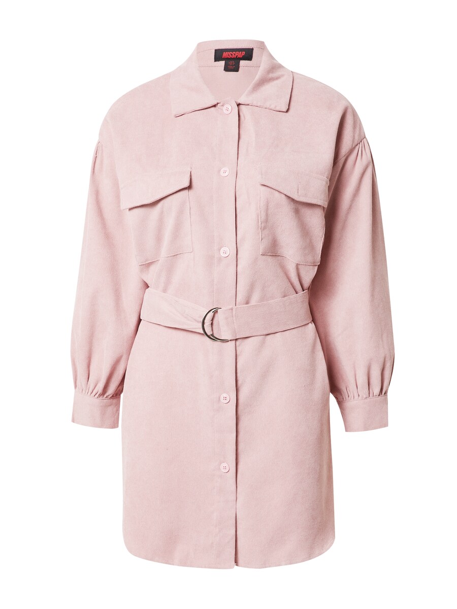 

Платье рубашка Misspap Shirt Dress, светло-розовый