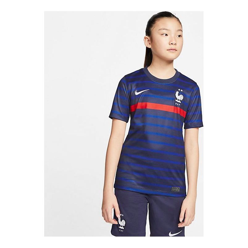 

Джерси (GS) Nike FFF Youth Y NK Breathe BRT Stadium STAD Jersey JSY Short Sleeve SS Home HM BLACKENED Blue