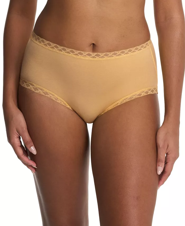 

Женские трусы-слипы Bliss Cotton Full Natori, желтый
