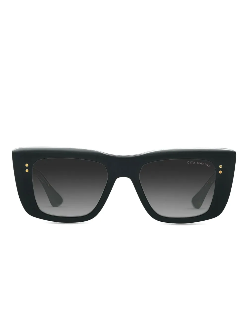 

Декорированные солнцезащитные очки Mahine в квадратной оправе Dita Eyewear, черный