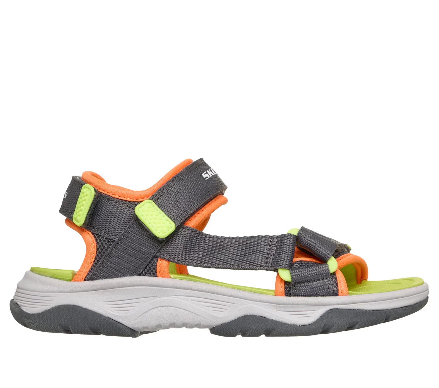 Сандалии Skechers серого цвета — фото 2