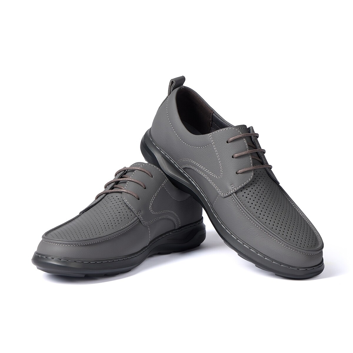 Туфли мужские Men"s Casual Men Low-Top Seven, темно-серый — фото 3