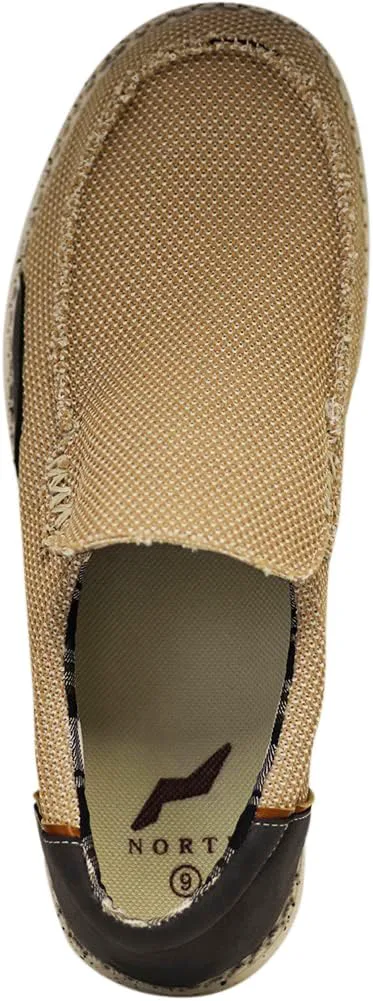 NORTY Серые мужские лоферы Chukka Low Ankle - повседневная обувь для мужчин - эластичные лоферы на шнуровке — фото 2