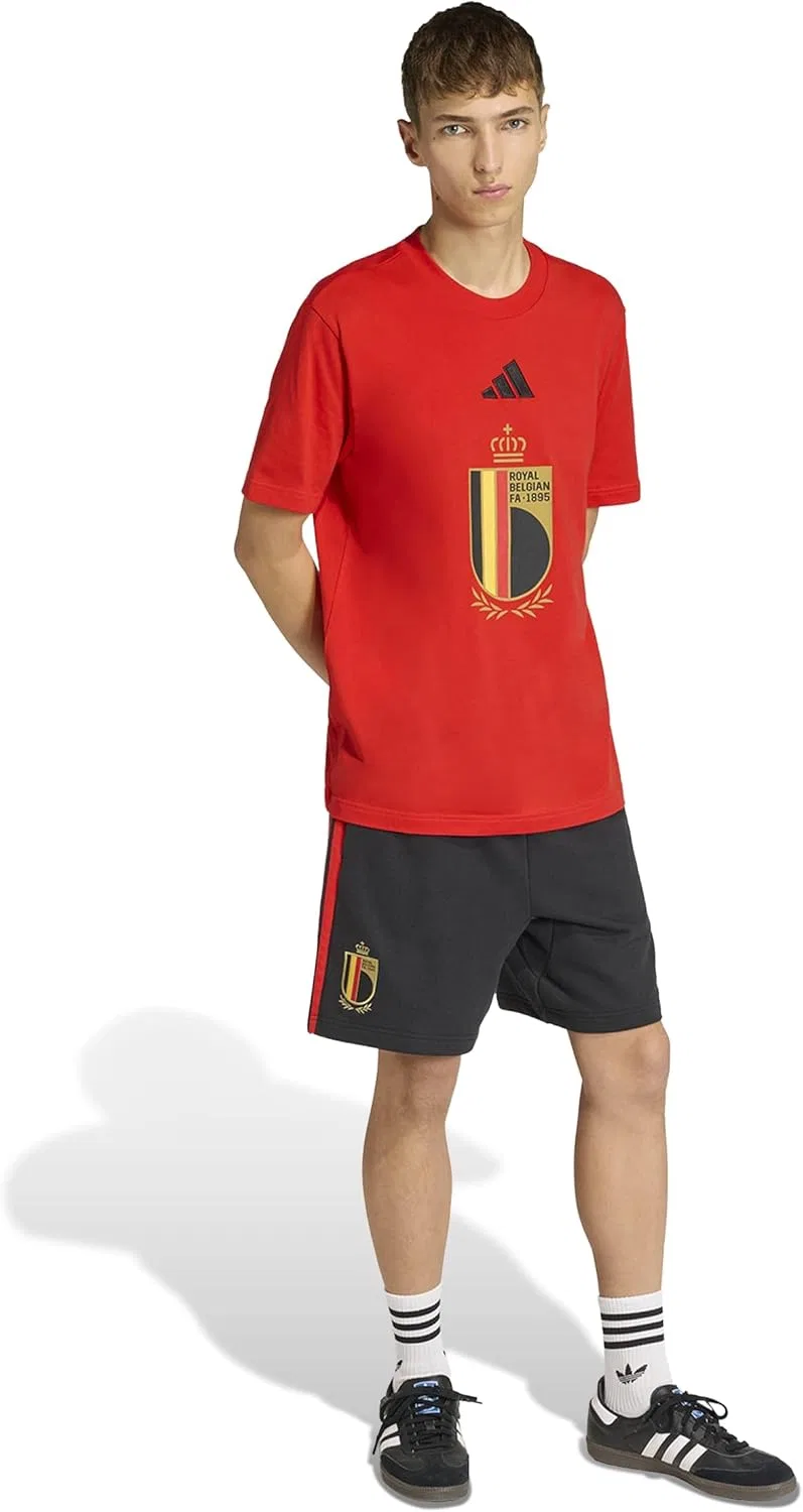 Футболка Alphaskin Graphic, adidas, Красный — фото 2