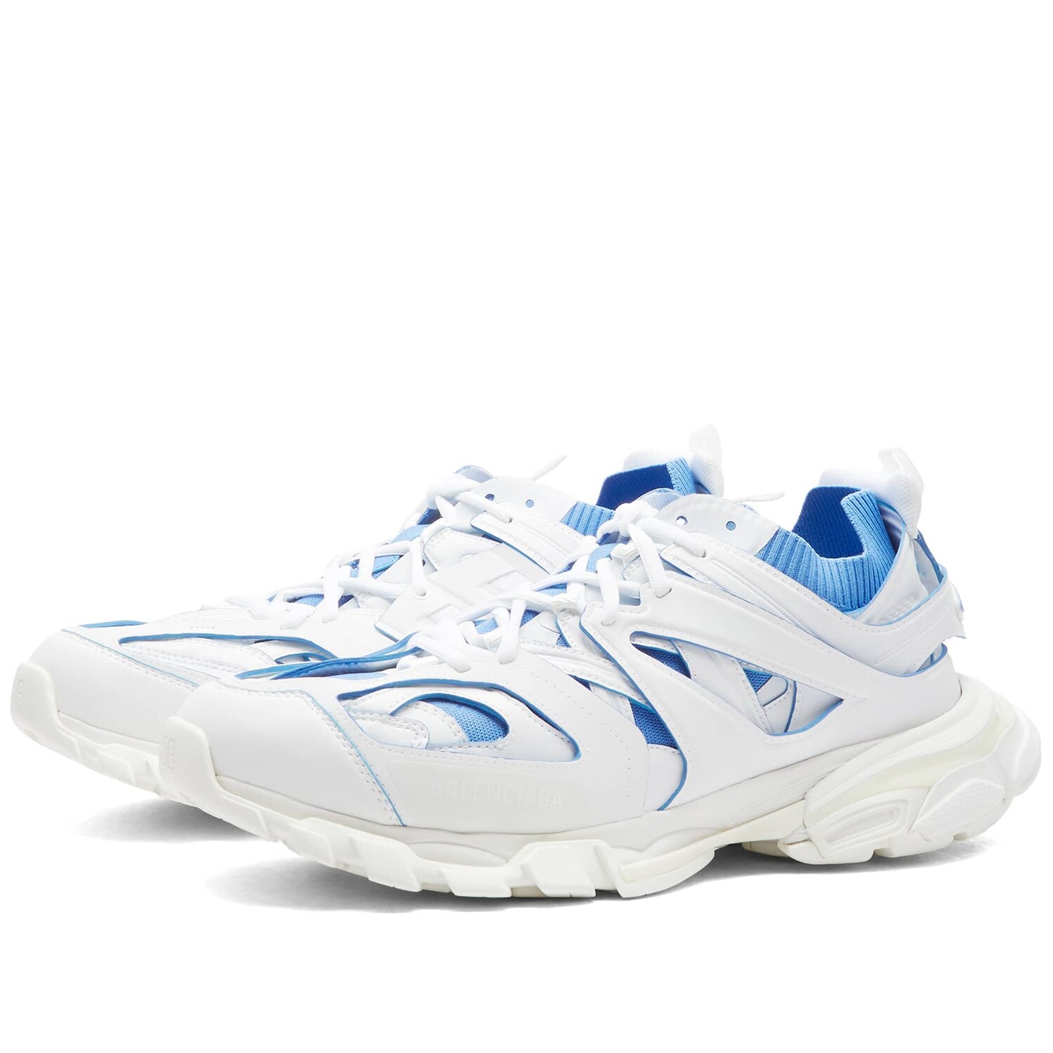 

Кроссовки Balenciaga Track Sock, белый и синий, Синий;серый, Кроссовки Balenciaga Track Sock, белый и синий