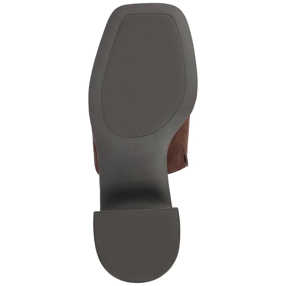 Женские сандалии без шнуровки на платформе Journee Collection Bessa Tru Comfort из пеноматериала, бежевый — фото 3