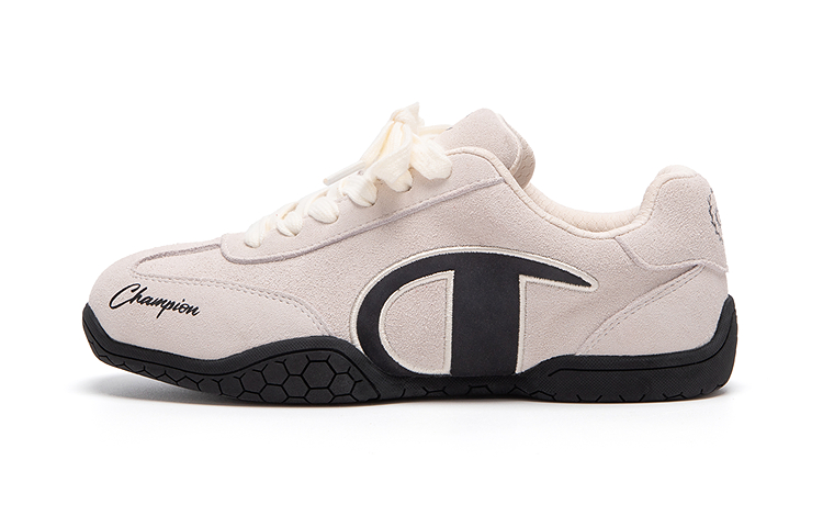 Champion Kids Винтажные гоночные кроссовки устойчивые к истиранию детские скейтбординг белые детские — фото 3