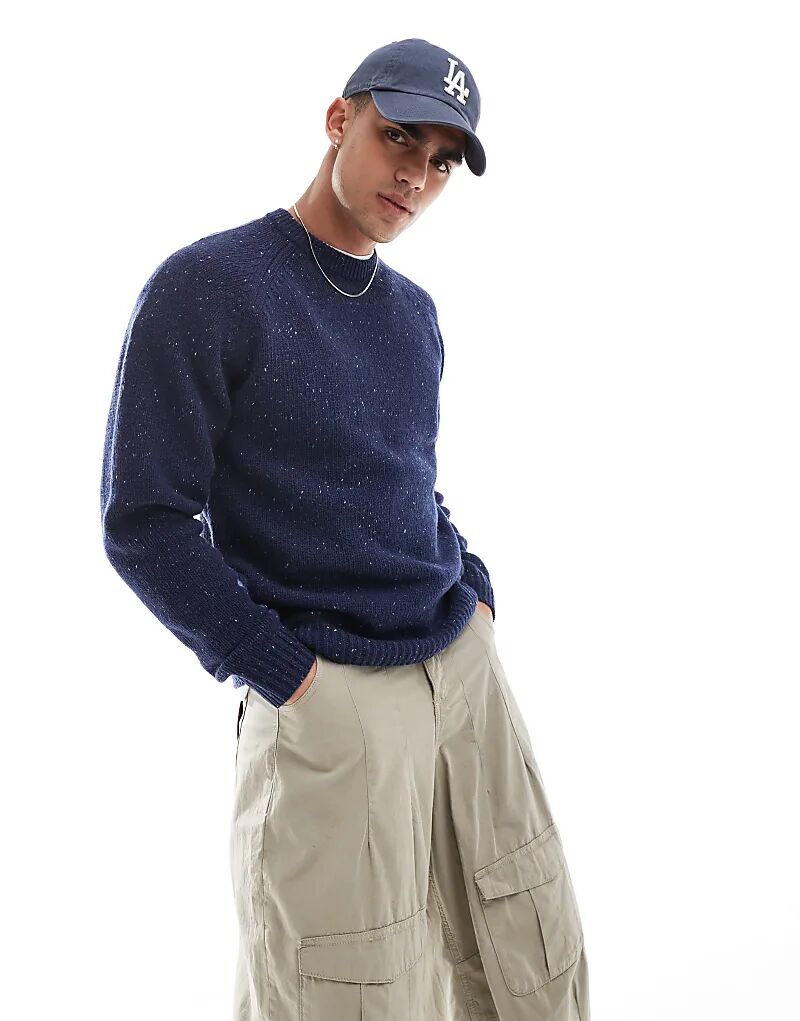 

Джемпер в английском стиле синего цвета Carhartt WIP