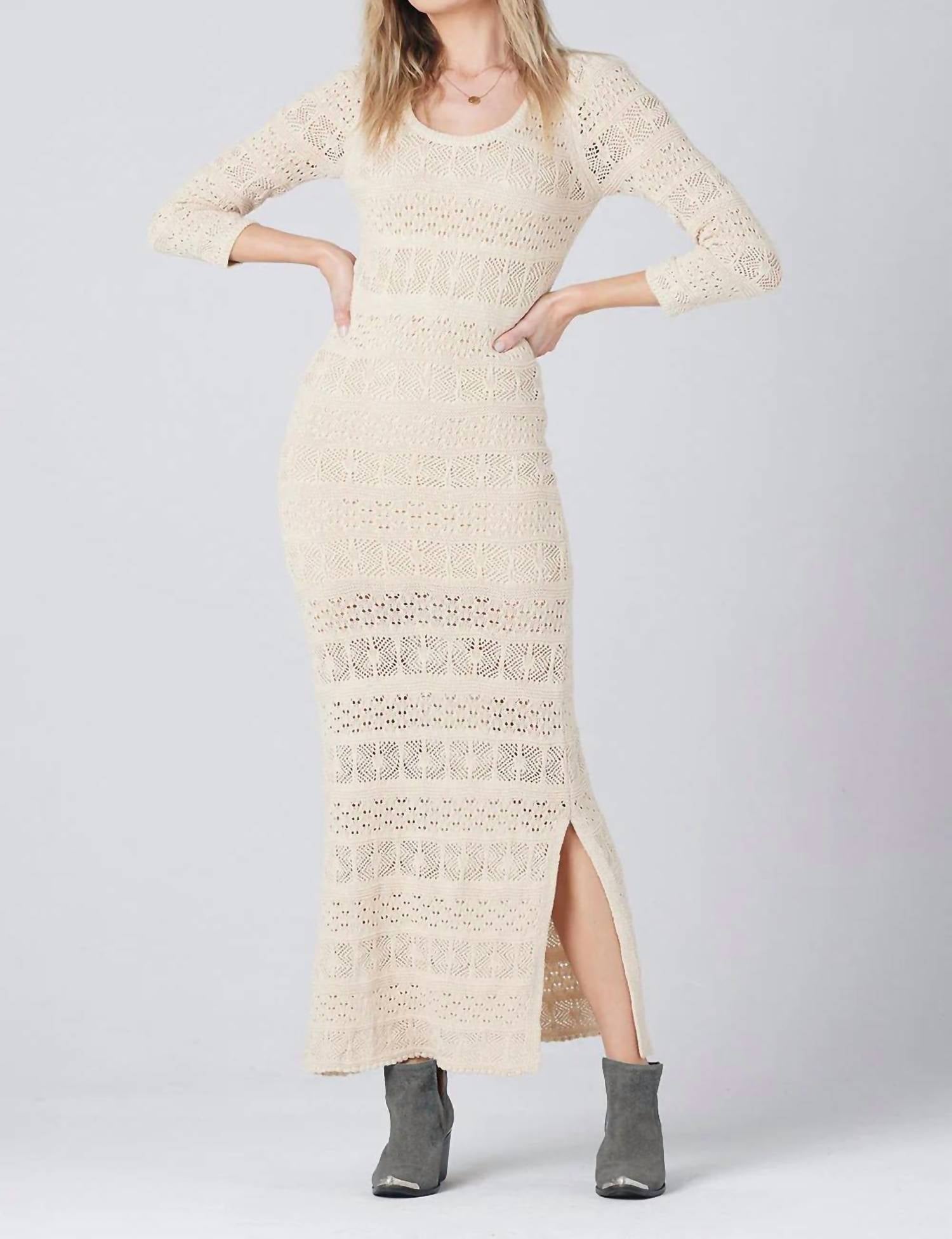 

Платье Ronni Midi в цвете Bone Saltwater Luxe