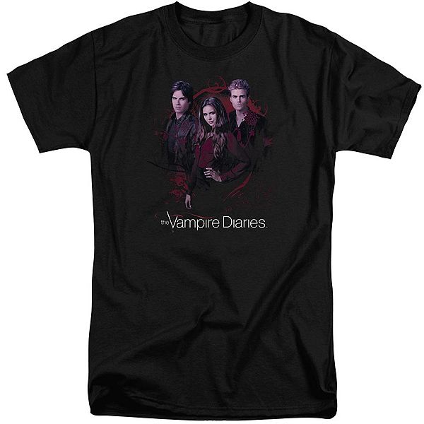 

Футболка с коротким рукавом Vampire diaries company of three Licensed Character