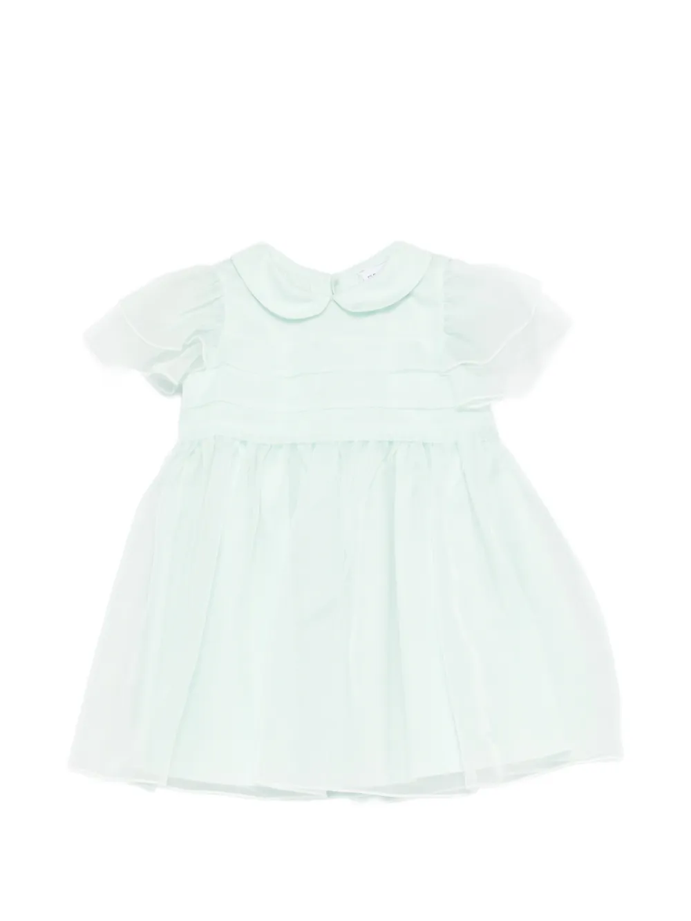 

Платье с воротником в стиле Питера Пэна Emporio Armani Kids, зеленый